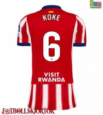 Atletico Madrid Koke #6 Hemmatröja Dam 2026-27 Kortärmad
